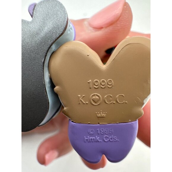 Hallmark Keepsake Collector Club Ornament Set Santa Elf Snowman 1999 Vintage - Picture 15 of 16